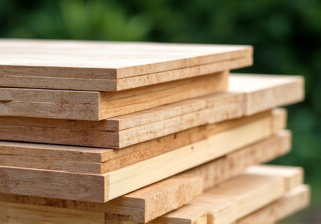 Selezione di legname certificato sostenibile